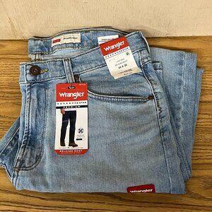 Wrangler Premium Quality Relaxed Boot Flex Jeans Size 34”x30” NWT
